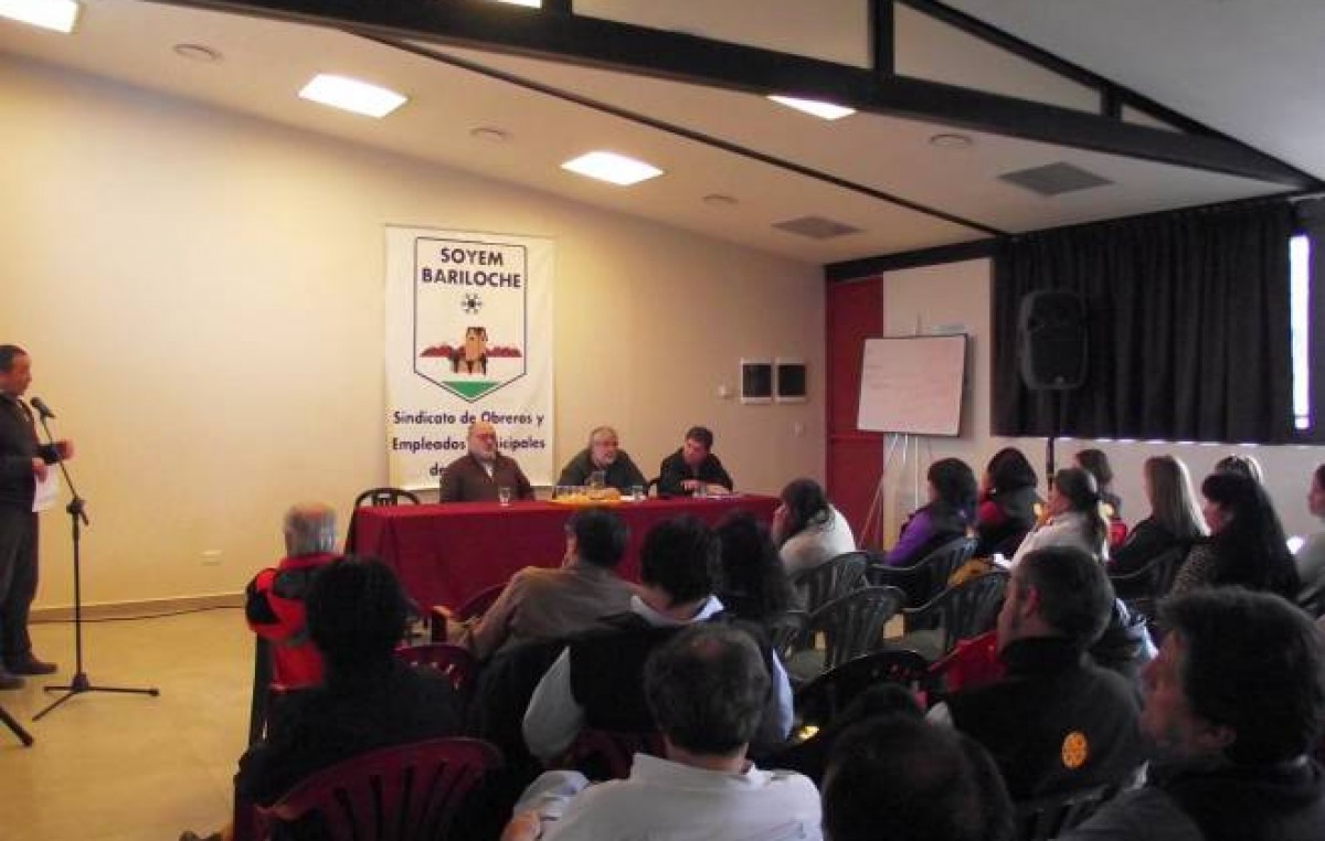 Candidatos a Intendente concurrieron a encuentro organizado por el Soyem Bariloche