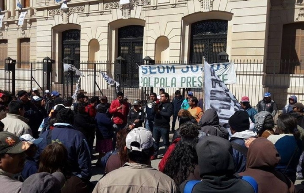 Jujuy: Complicada jornada de protesta del SEOM