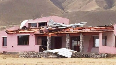 El viento norte provocó destrozos en Tucumán y La Rioja
