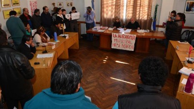 Vecinos y autoridades se oponen al proyecto de municipalización de Las Grutas