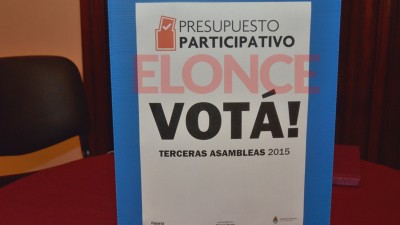 Votaron 13 obras del Presupuesto Participativo en Paraná