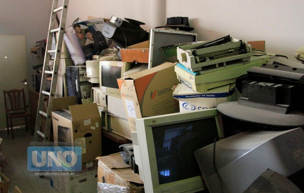 Paraná: Cada 1.000 kilogramos de residuos electrónicos, se recibirá un equipo informático “reciclado”