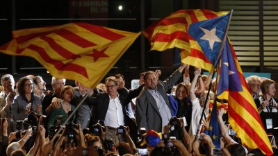 Independentistas consiguen mayoría absoluta en Cataluña