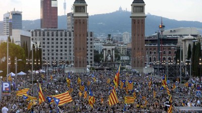 Cataluña vota con la mira en su independencia de España