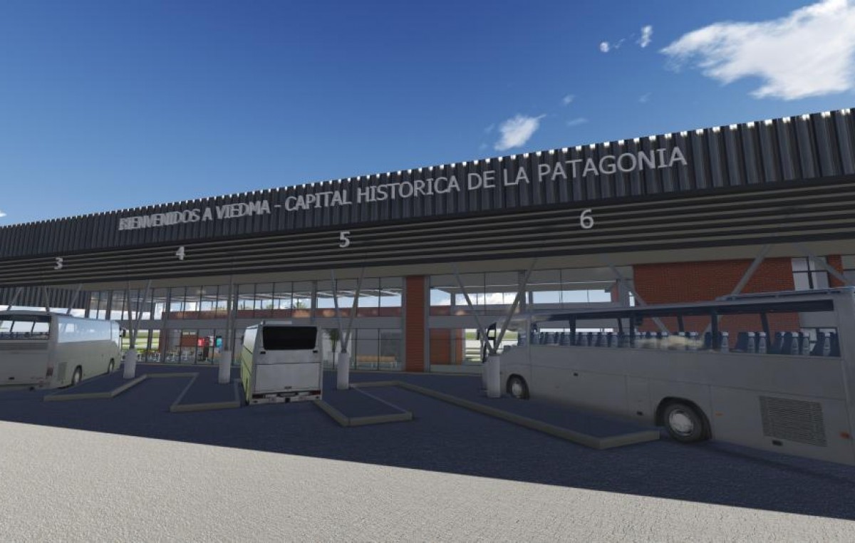 El municipio de Viedma presentó la ampliación de la Terminal