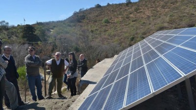 En La Rancherita, la comuna se abastece de energía solar