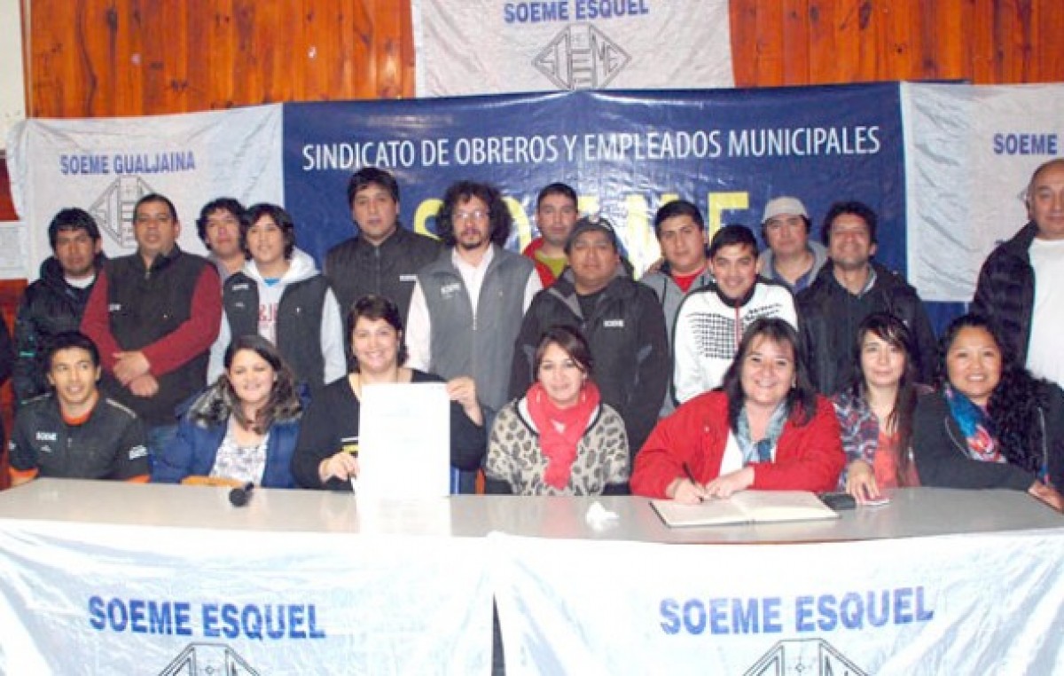 Elecciones en SOEME Esquel: Se presentó la Lista Verde N° 1 encabezada por Antonio Osorio