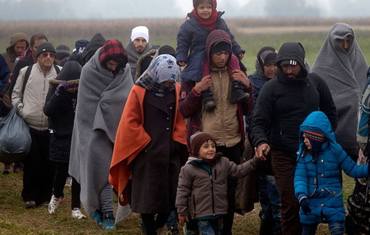 Croacia registró un récord de llegadas de inmigrantes en un día