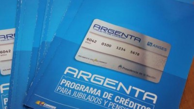 Jubilados recibieron $17 mil millones a través de la tarjeta ARGENTA