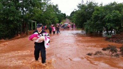Son 20 las localidades afectadas y hay más de 450 familias damnificadas por el temporal en Misiones