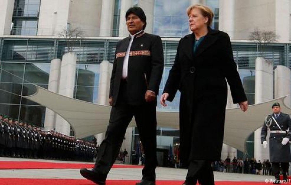 Merkel y Morales acuerdan cooperación energética