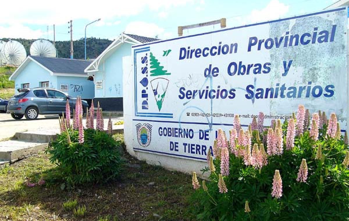 Ushuaia: apoyo a la municipalización de distribución y tendido de agua y cloaca