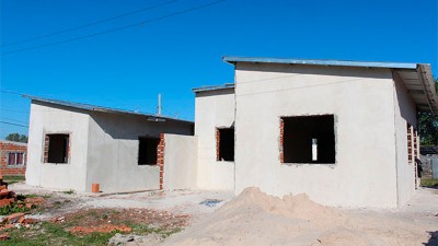 Avanza la construcción de 60 viviendas en Gualeguaychú
