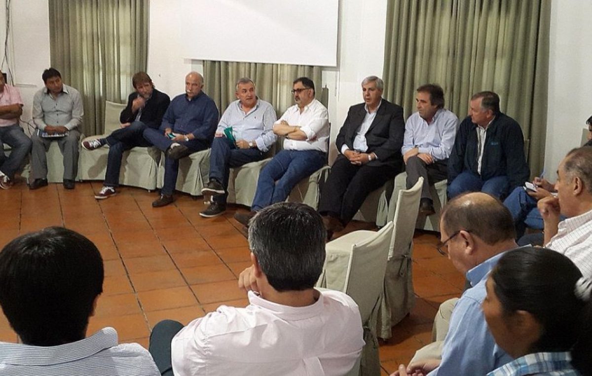 Jujuy: Reunión junto a intendentes del FCJ