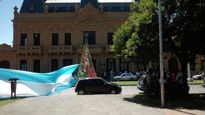 Otro día de protestas en el municipio de Coronel Suárez