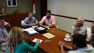 El Intendente de Las Parejas se reunió con el Sindicato de Trabajadores Municipales