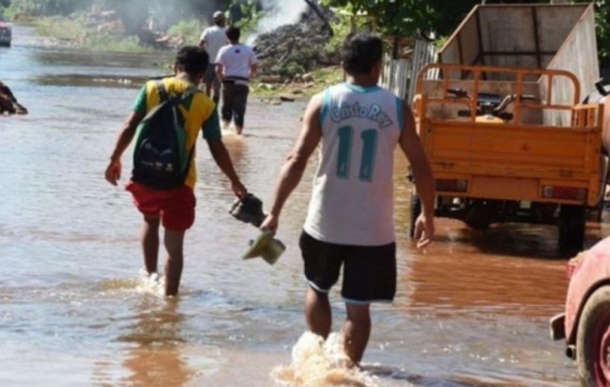 Más de 1000 evacuados en Formosa por las crecidas en los ríos Pilcomayo y Paraguay