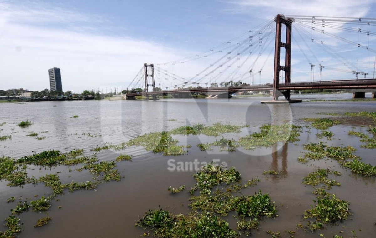 En Santa Fe, el río Paraná está a 33 centímetros del nivel de alerta