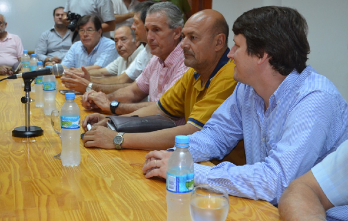 En Pico, el Ministro de Seguridad se reunió con intendentes norteños