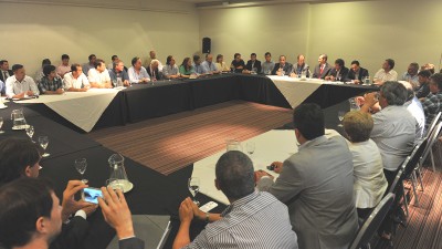 El Gobernador electo de Entre Ríos se reunió con intendentes de Cambiemos