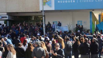 La Federación de Sindicatos Municipales Rionegrinos apoyan a trabajadores de Neuquén