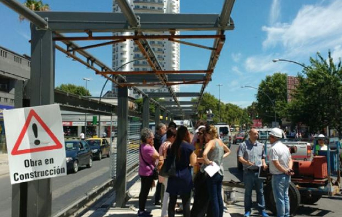 Rosario: Las obras del Movibus en Alberdi ya tienen un avance del 50 por ciento