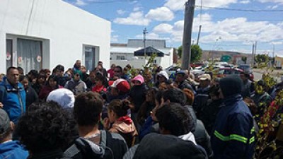 Municipales de Puerto Santa Cruz repudian al secretario de Hacienda