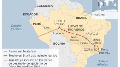 Alemania incluyó a Bolivia en el tren que unirá Brasil y Perú