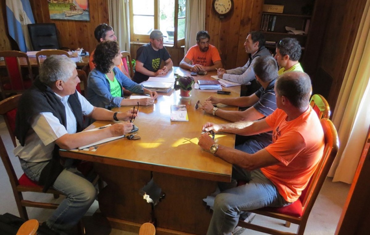 Ejecutivo Municipal de Bariloche se reunió con Bicicletas por la Vida