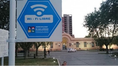 San Lorenzo suma cinco puntos de acceso libre a Internet
