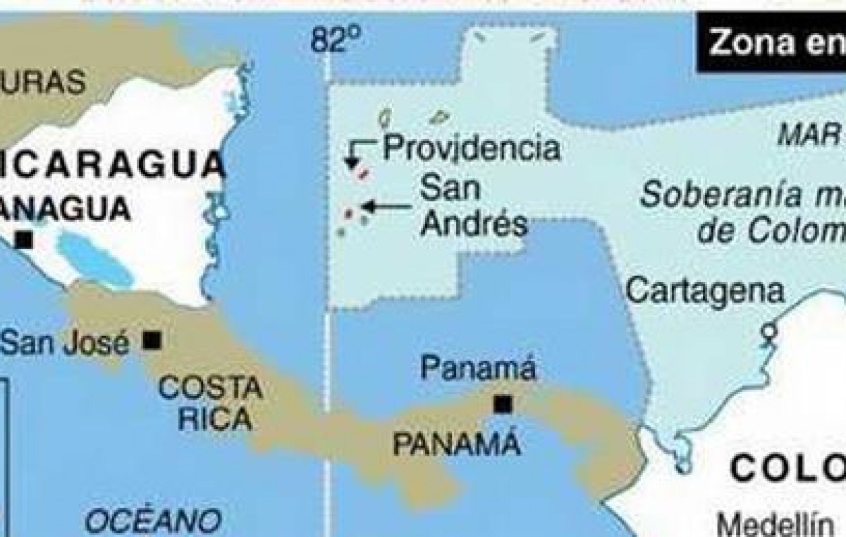 La Haya admite demanda de Nicaragua contra Colombia por plataforma marítima