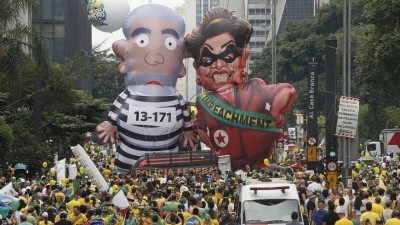 Brasil con marchas similares a las argentinas