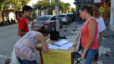 Río Tercero: tres mil firmas que piden rebajar tasas municipales