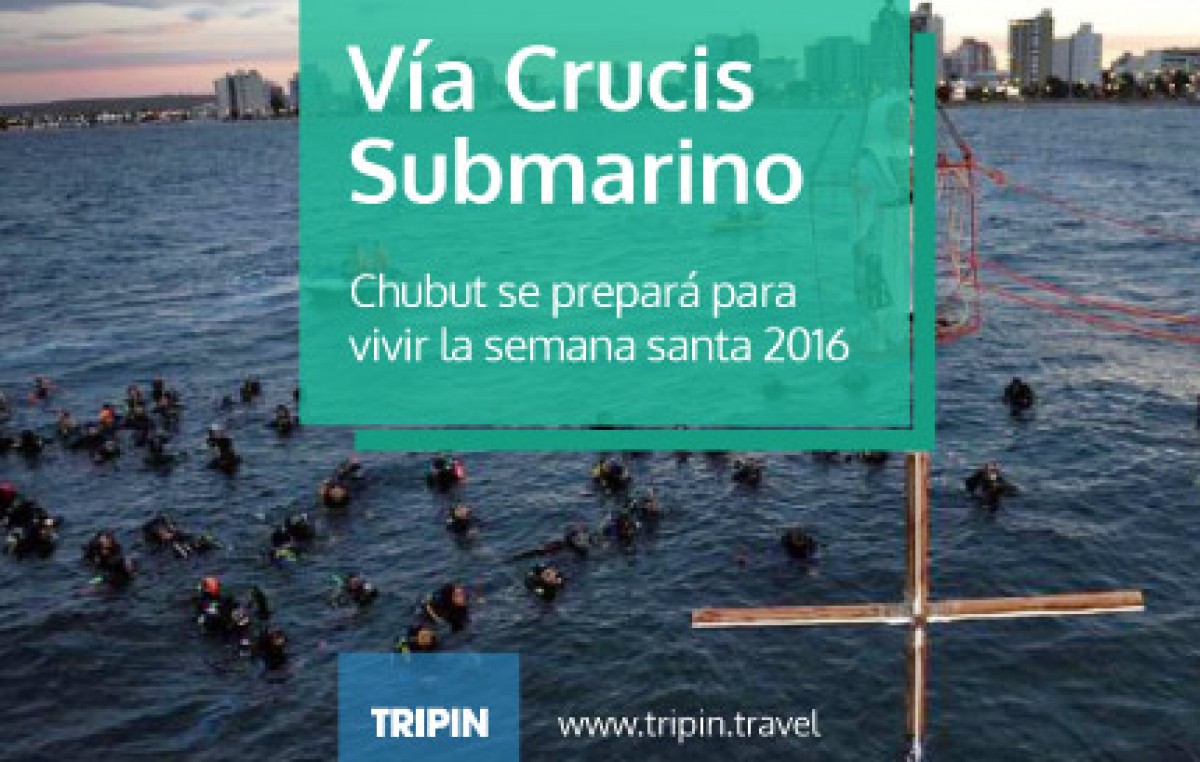 13º edición del Vía Crucis Submarino en Puerto Madryn