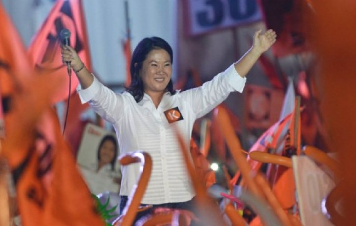 Keiko Fujimori entró al ballottage y Kuczynski sacaba ventaja por el segundo puesto