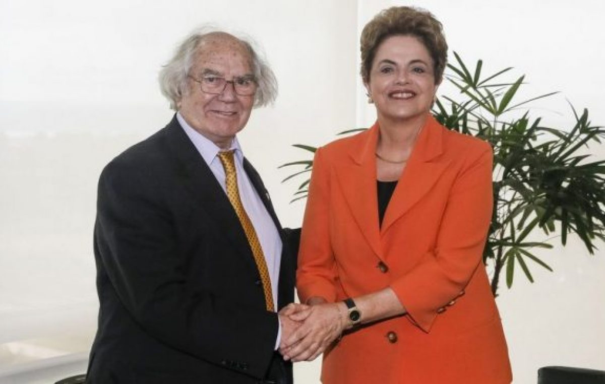 Pérez Esquivel llevó a Dilma el apoyo del Papa