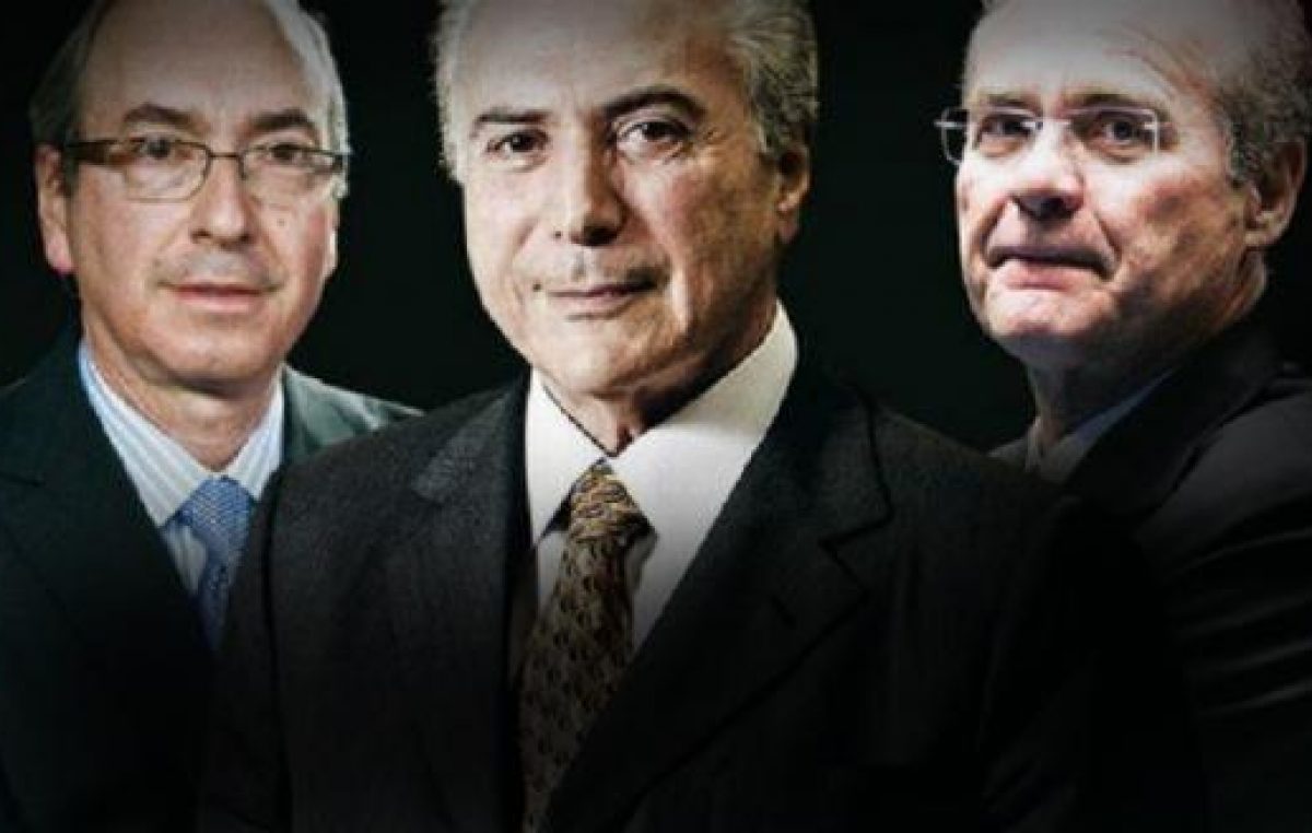 Tres corruptos en la línea de sucesión de Rousseff