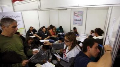 Tasa de desempleo de Brasil supera el 10%