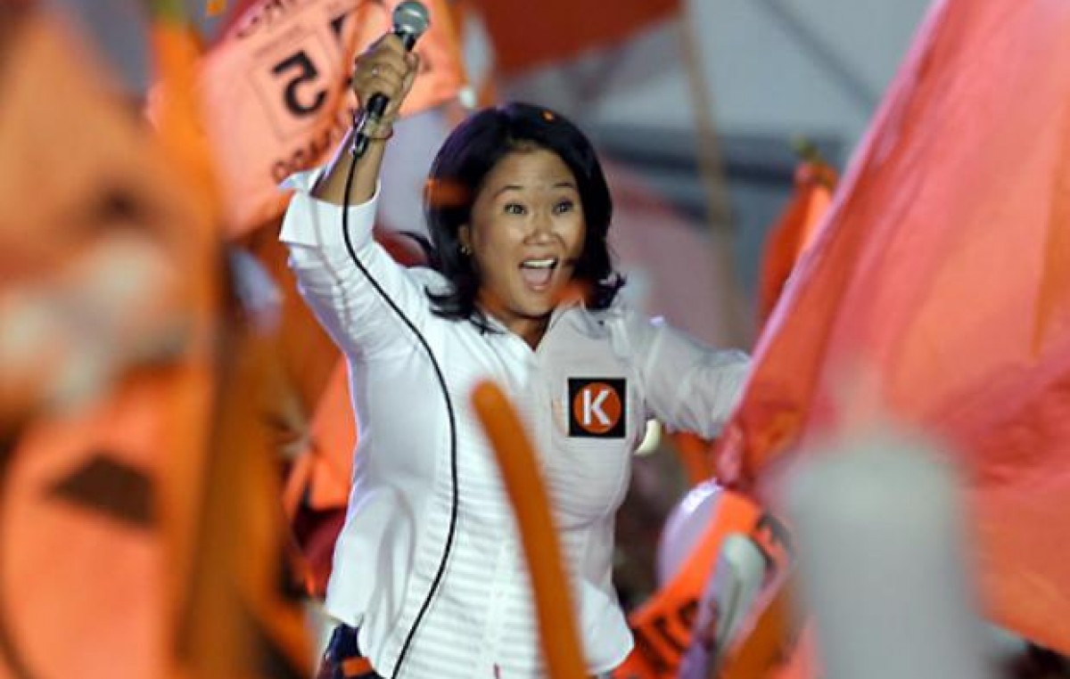 Keiko Fujimori se apresta a ganar en Perú y a esperar rival en el ballotage