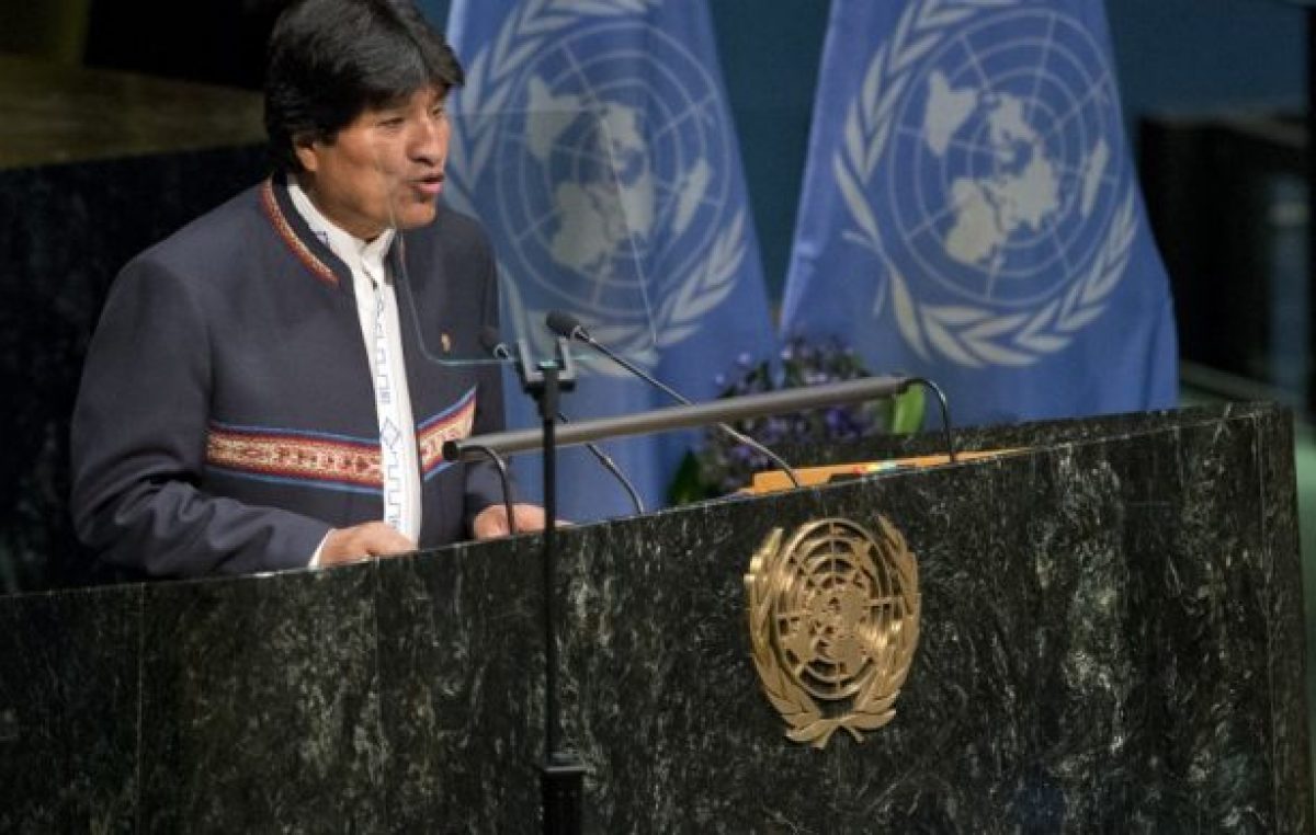 Bolivia anuncia que será sede de Conferencia de Países Sin Litoral