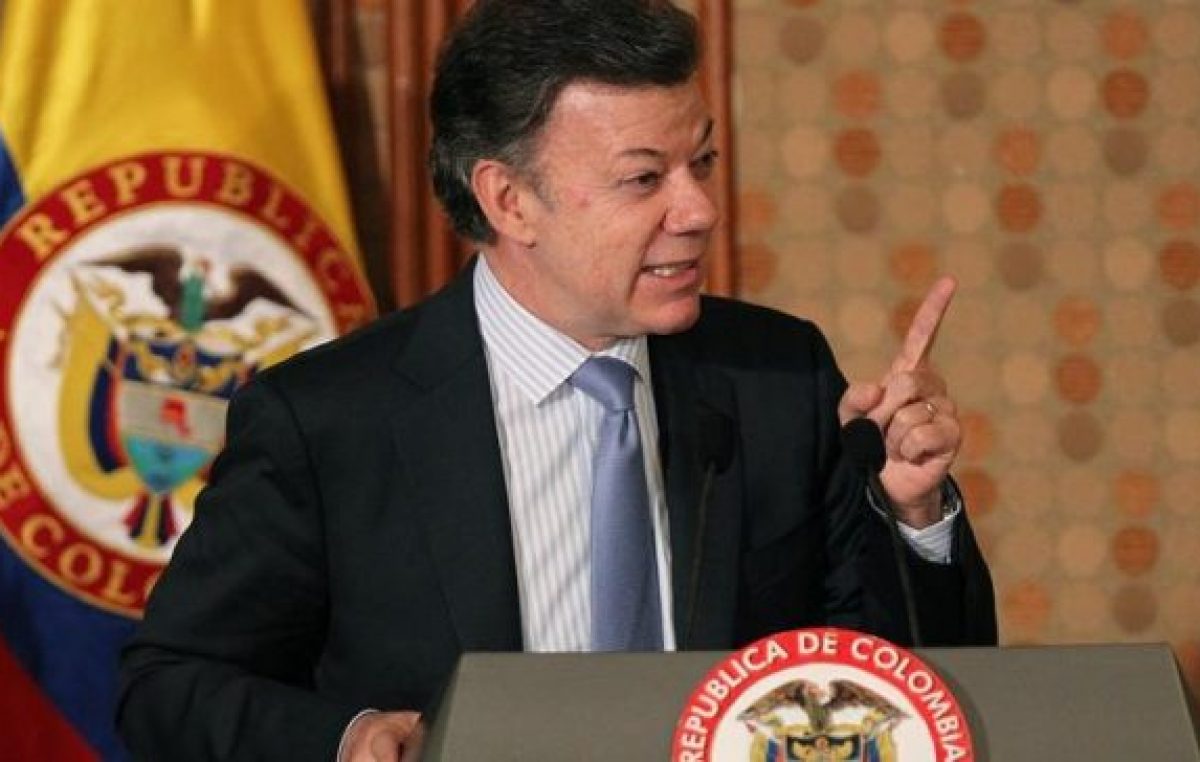 Colombia: Santos pidió la renuncia a todo su gabinete