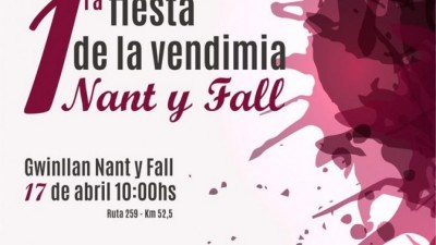 Nant Y Fall: Primera Fiesta de la Vendimia, 17 de abril en Valle 16 de Octubre