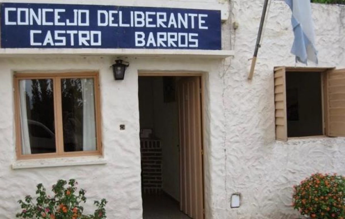 La Rioja: Descontarán sueldo a concejales de Castro Barros que falten a las sesiones