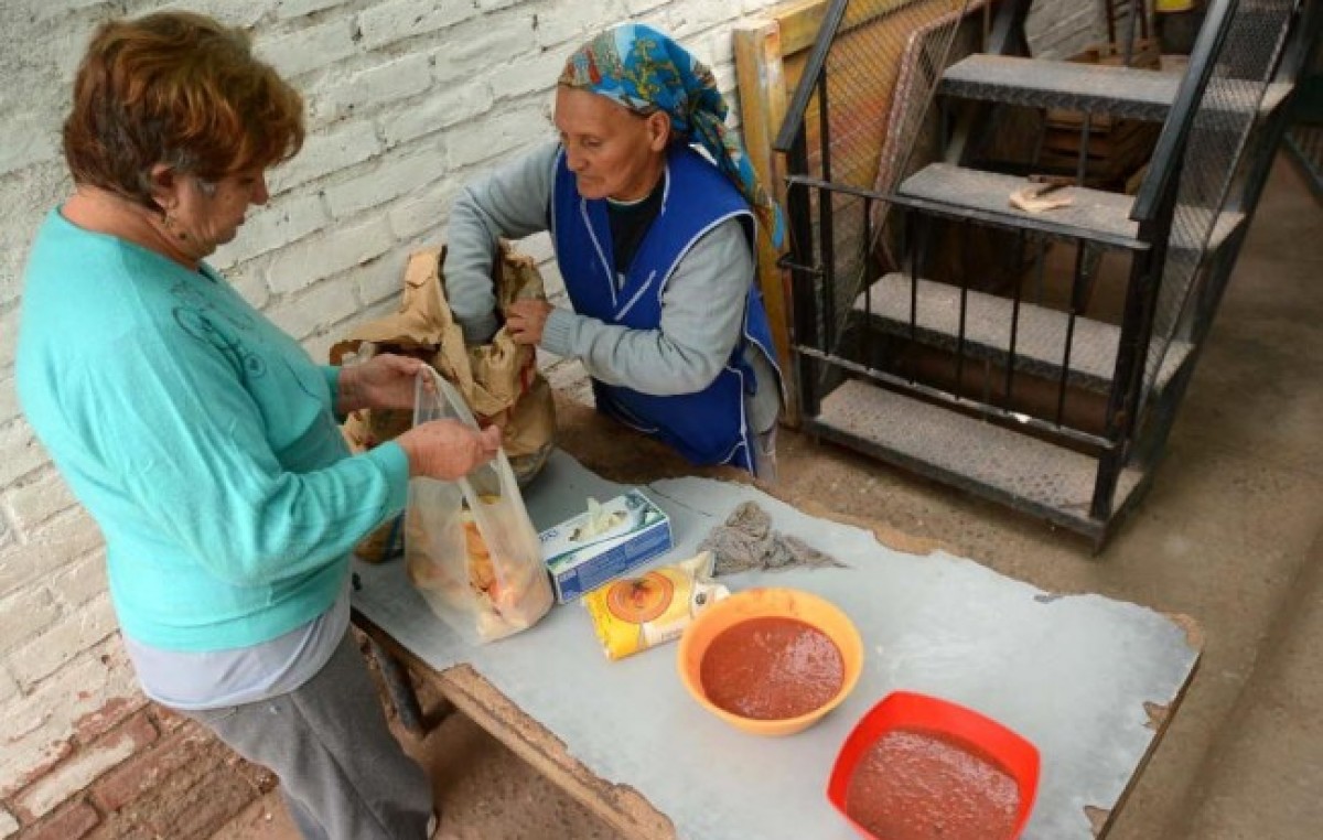 Unas 700 familias de El Borbollón, Las Heras ya no reciben alimentos de un programa social