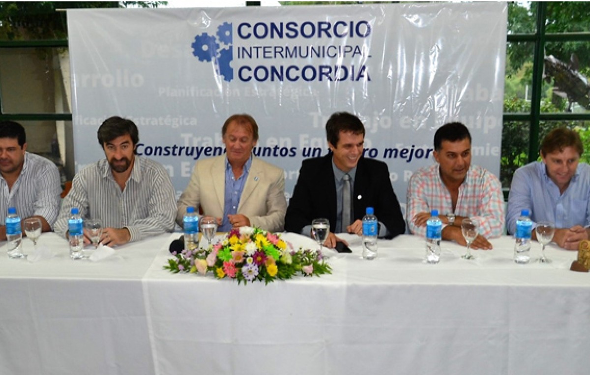 Cinco municipios formaron el consorcio Gran Concordia