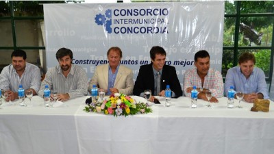Cinco municipios formaron el consorcio Gran Concordia