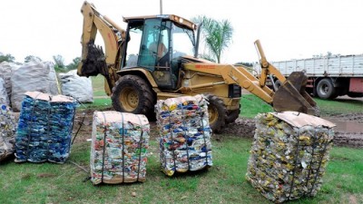 Villa Elisa vendió 17040 kilos de material reciclable