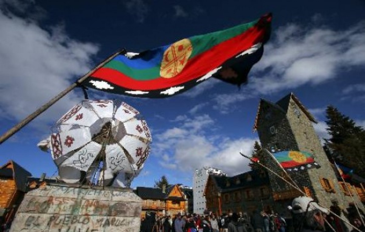 Colocarán la bandera mapuche en distintos puntos de Bariloche