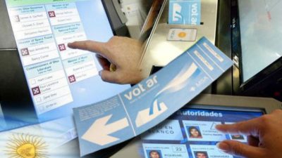 En Corrientes van por el voto electrónico
