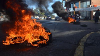 SOEM Río Gallegos rechazó propuesta y volvió a la quema de cubiertas